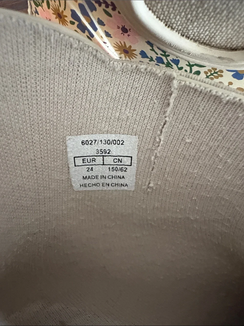 Zara floral rain